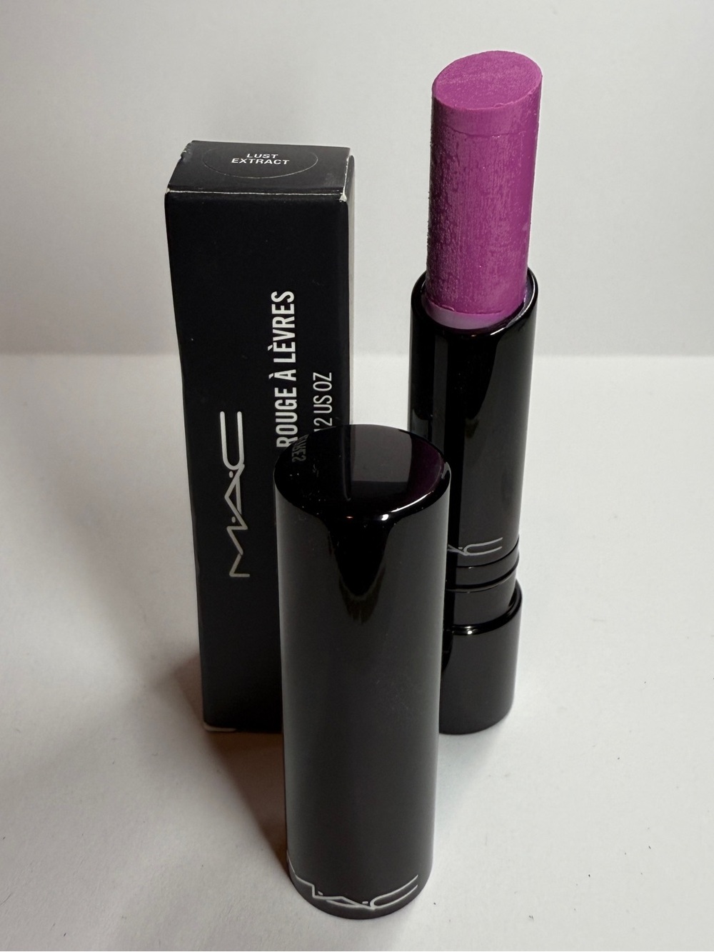 MAC Lust Extract Pink Lipstick NWT